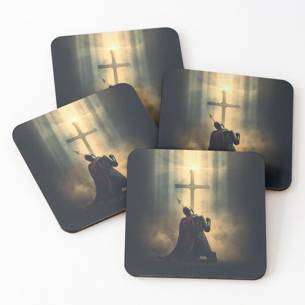Item preview, Christian Warrior before the Cross designed and sold by Paltooproducts.