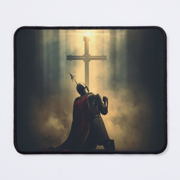 Item preview, Christian Warrior before the Cross designed and sold by Paltooproducts.
