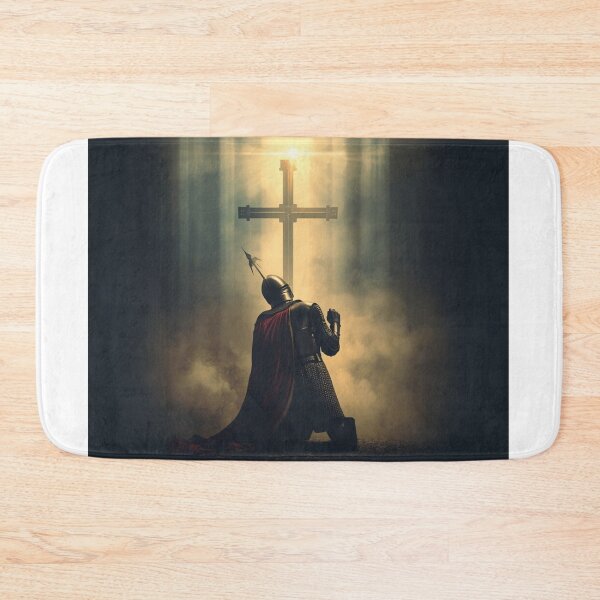 Item preview, Christian Warrior before the Cross designed and sold by Paltooproducts.