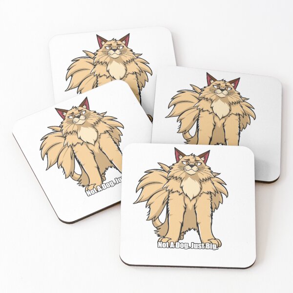 Item preview, Maine Coon Sticker - Not A Dog Just Big Funny Maine Coon Gift designed and sold by pawdrops.