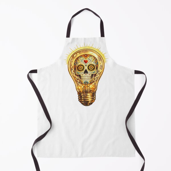 Item preview, Sugar Skull Light Bulb designed and sold by FindYourNeutral.