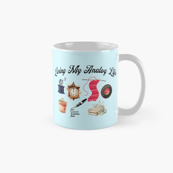 Item preview, Living My Analog Life Vintage Slow Living Retro Lifestyle Design designed and sold by Sachie's Studio.