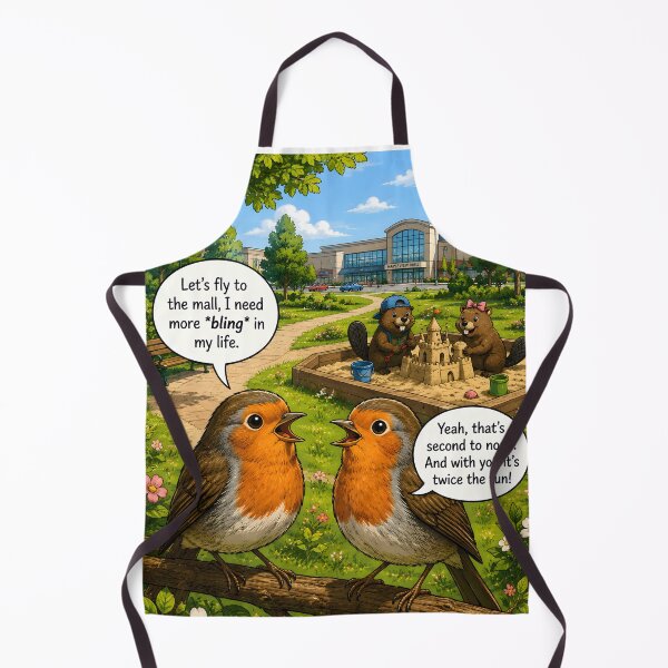 Item preview, Robin Bling – Funny Robin Bird Wordplay designed and sold by TJQsAnimals.
