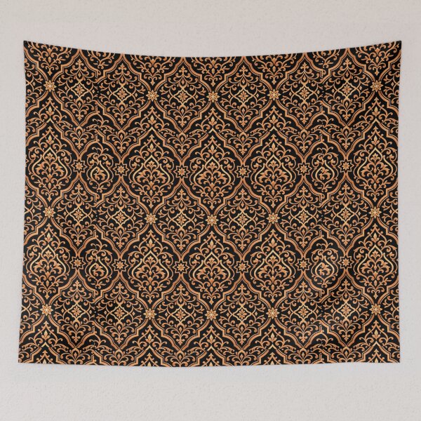 Item preview, Elegant Damask Arabesque Seamless Floral Pattern (V.7b) designed and sold by D-Islamic.