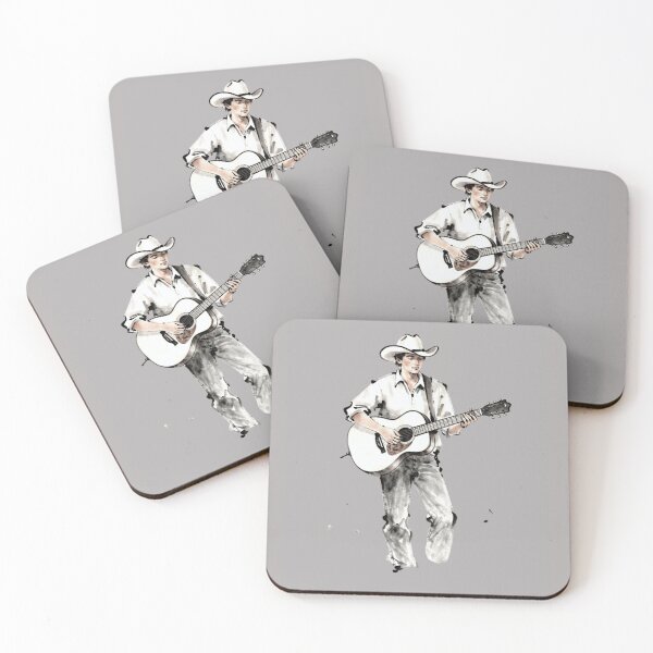 Item preview, Country Guitar Cowboy Watercolor Art. designed and sold by LunaPrintCo.