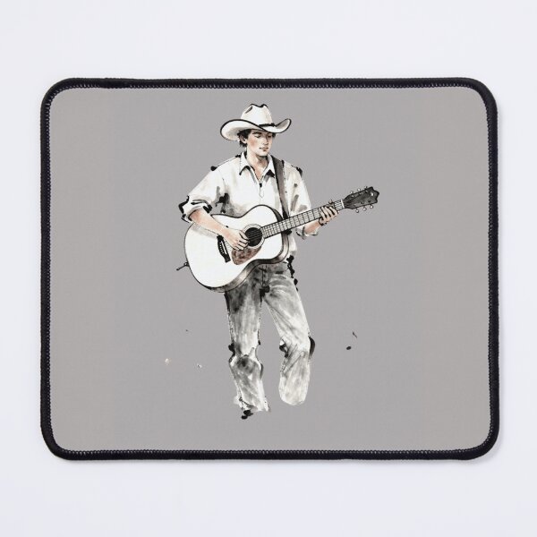 Item preview, Country Guitar Cowboy Watercolor Art. designed and sold by LunaPrintCo.