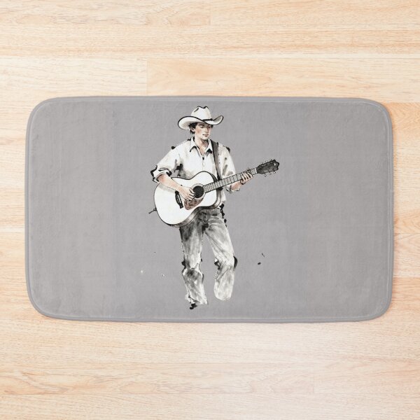 Item preview, Country Guitar Cowboy Watercolor Art. designed and sold by LunaPrintCo.