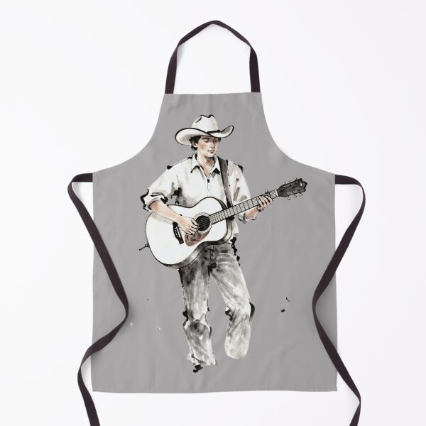 Item preview, Country Guitar Cowboy Watercolor Art. designed and sold by LunaPrintCo.