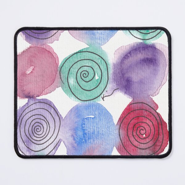 Item preview, Colourful Swirls designed and sold by Kirsten Robinson Art.
