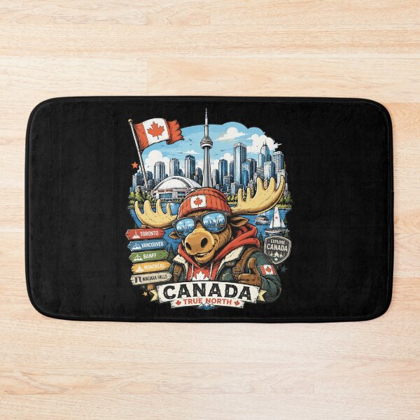 Item preview, Canada Urban Adventure Moose Souvenir designed and sold by AtuqStudio.