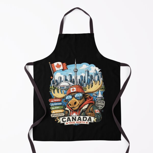 Item preview, Canada Urban Adventure Moose Souvenir designed and sold by AtuqStudio.