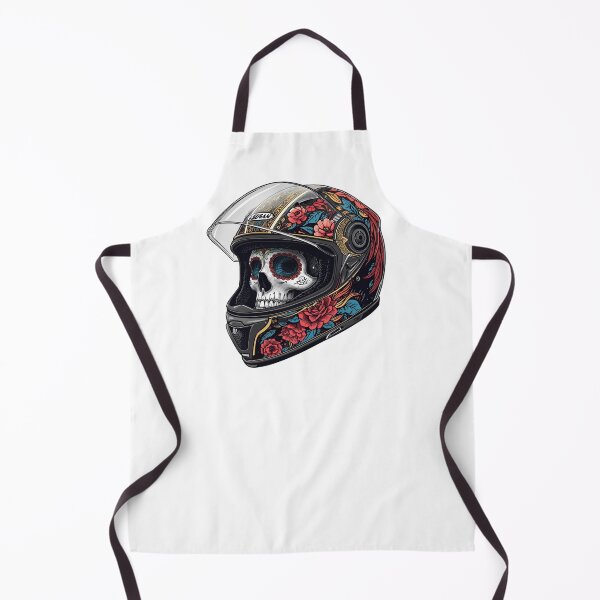 Item preview, Sugar Skull Biker Helmet designed and sold by FindYourNeutral.