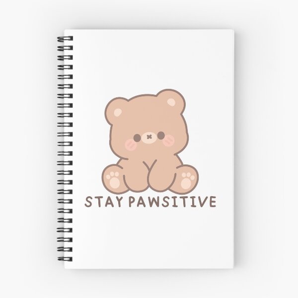 Item preview, Stay Pawsitive Cute Bear  designed and sold by swytzahraa.