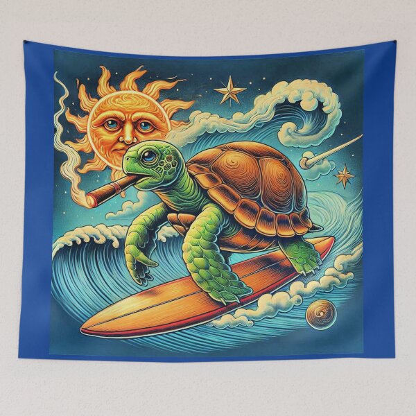 Item preview, Surfin' Sol: The Cosmic Turtle designed and sold by daweave77.