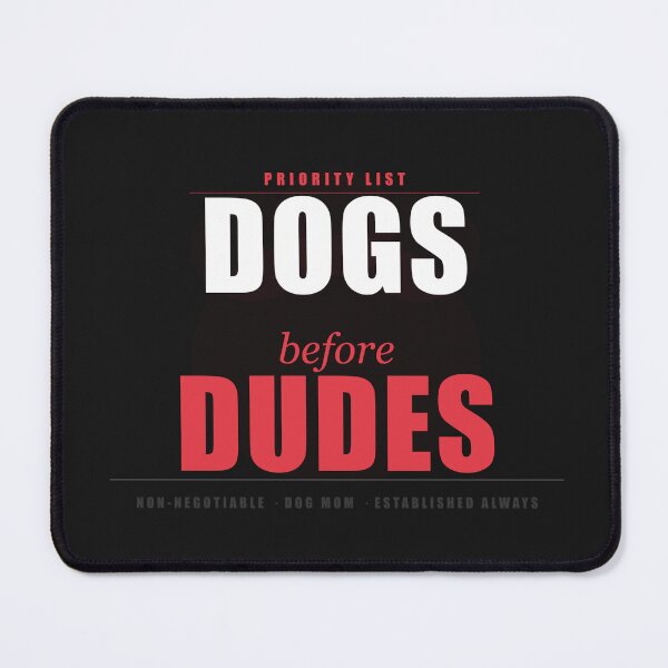 Item preview, Dogs Before Dudes Funny Dog Mom Shirt Dog Lover Gift For Women designed and sold by Urbancraftup.