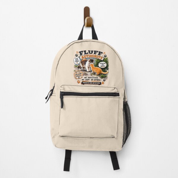 Artikelvorschau, Fluff Authority – Offizielles Katzeninspektionsteam – Lustiges Vintage-T-Shirt-Design für Katzenliebhaber entworfen und verkauft von Backyard Patrol Cat.