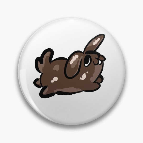 Item preview, Cute Brown Bunny Hopping designed and sold by EggyRoal.