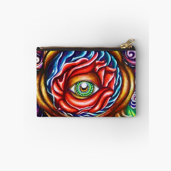 Item preview, Eye Rose Vintage Mirror designed and sold by BlissfulBamboo.