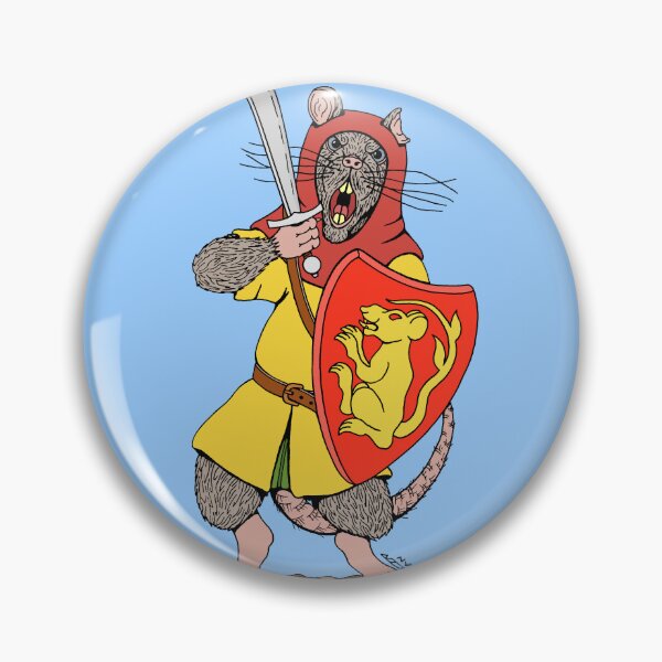 Item preview, Warrior Rat with Falchion designed and sold by Azure Lion Productions.