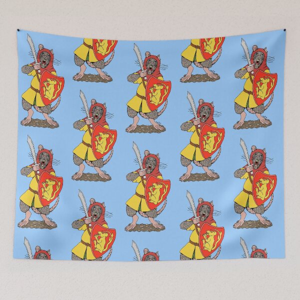 Item preview, Warrior Rat with Falchion designed and sold by Azure Lion Productions.