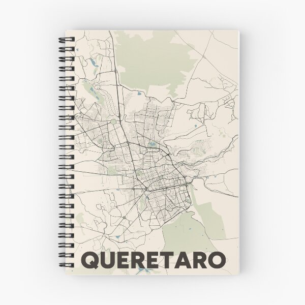 Item preview, Queretaro Map designed and sold by MapsNerd.