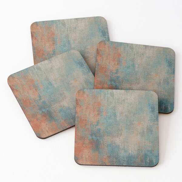 Item preview, Weathered Teal Terracotta Distressed Texture designed and sold by frumixart.