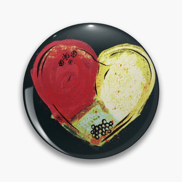 Item preview, Retro Abstract Heart Love Valentine designed and sold by The Groove Garden.