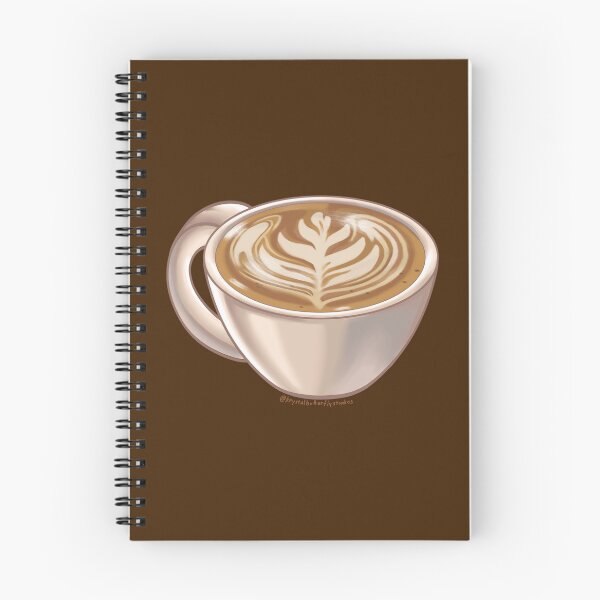 Item preview, Hot Cappuccino Latte Art Coffee designed and sold by KrystalBStudios.
