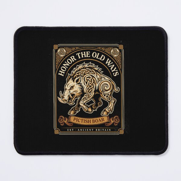 Item preview, Honor the Old Ways: Pictish Boar designed and sold by InkRebelia.