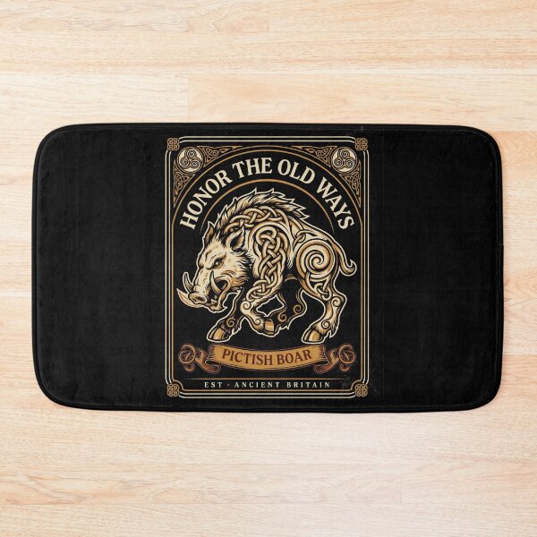Item preview, Honor the Old Ways: Pictish Boar designed and sold by InkRebelia.