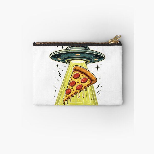 Item preview, UFO Abducting Pizza Slice designed and sold by Talisman Design.