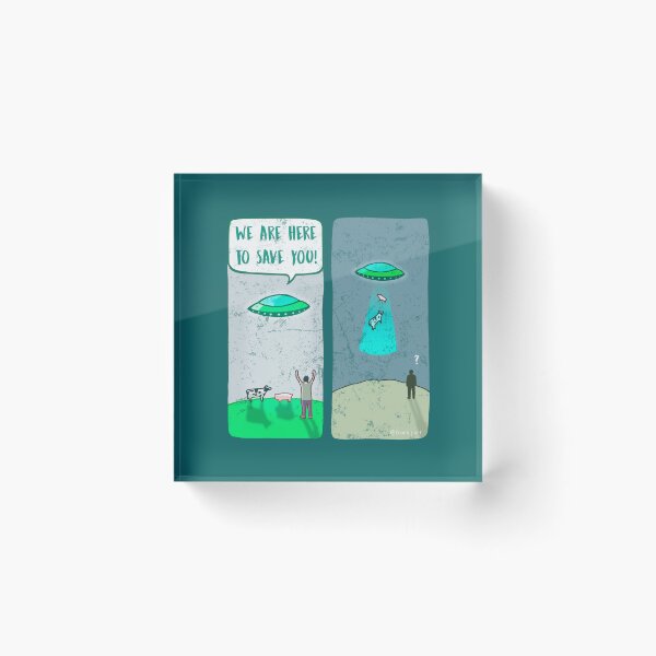 Item preview, Aliens to the rescue designed and sold by Frank J. Art.