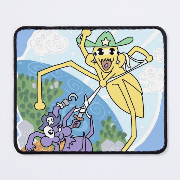 Item preview, Banana Cowboy vs Purple Pirate Giant designed and sold by Tmer-N5lawi.