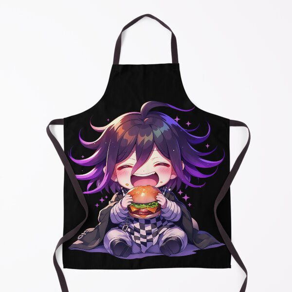 Item preview, Anime Kokichi Ouma Danganronpa Chibi Kawaii Burger Purple Mischievous Anime Charm designed and sold by earlobejerk.