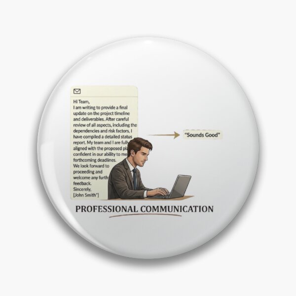 Item preview, Sounds Good Corporate Email Meme Funny Office Humor designed and sold by Northern Glow Art.