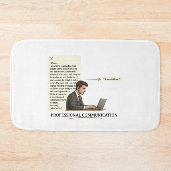 Item preview, Sounds Good Corporate Email Meme Funny Office Humor designed and sold by Northern Glow Art.