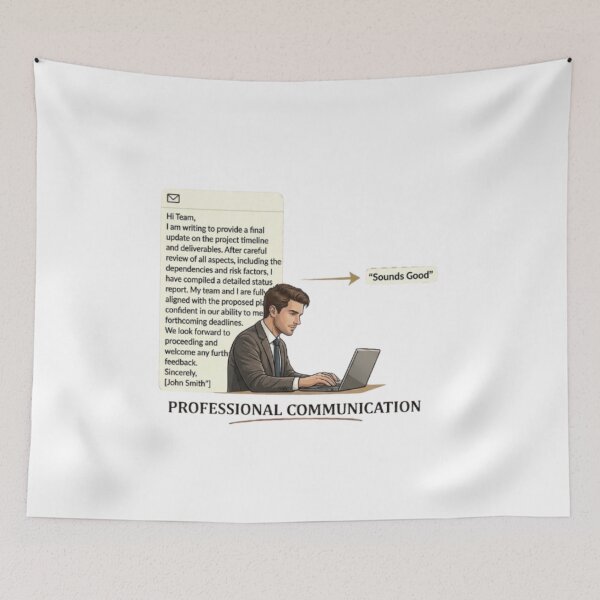 Item preview, Sounds Good Corporate Email Meme Funny Office Humor designed and sold by Northern Glow Art.
