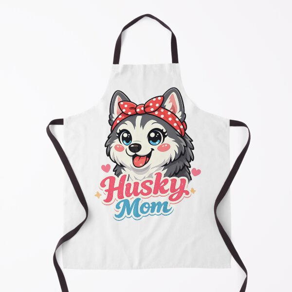 Item preview, Cute Husky Mom With Heart Accents designed and sold by Presshue.
