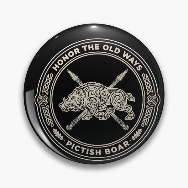Item preview, Honor the Old Ways: Pictish Boar designed and sold by InkRebelia.