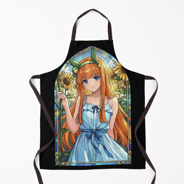 Item preview, Silence Suzuka Uma Musume Sunflower Stained Glass designed and sold by mildaclairmo.