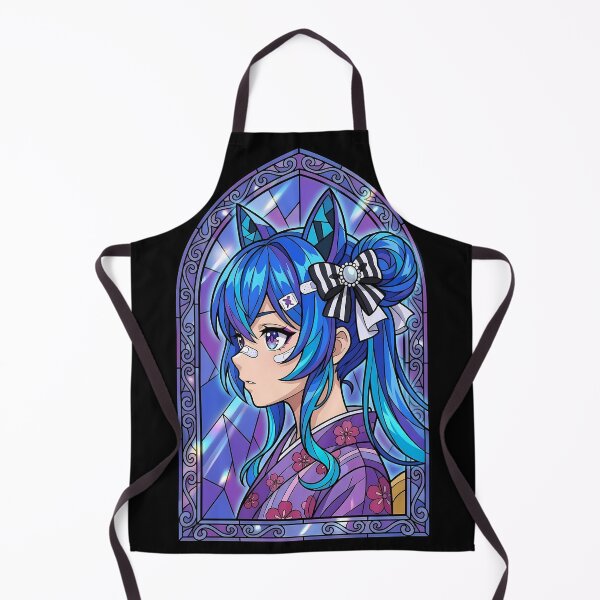 Item preview, Twin Turbo Uma Musume Purple Stained Glass Side Glance designed and sold by mildaclairmo.