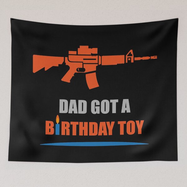 Item preview, Funny Dad Birthday Rifle Gift designed and sold by ElectroSphere46.