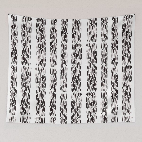 Item preview, Black and white stripes w texture designed and sold by Emendi.