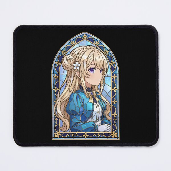 Item preview, Lana Colette Secrets Silent Witch Blue Stained Glass designed and sold by mildaclairmo.