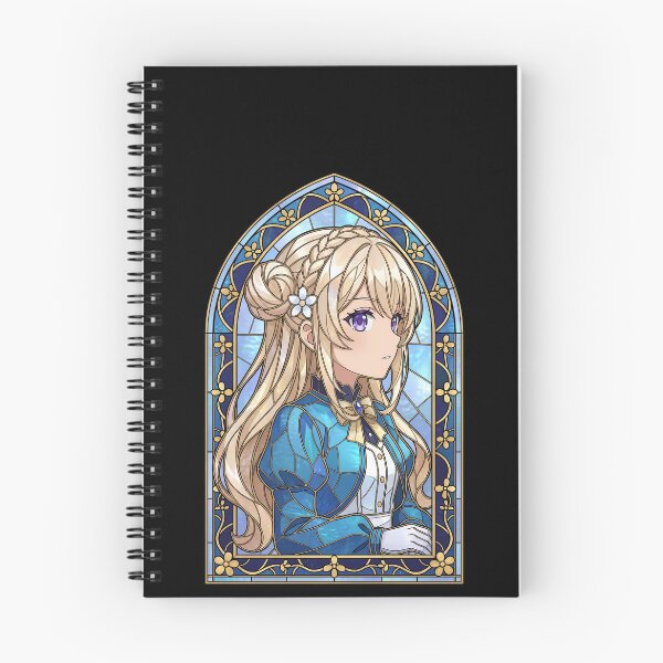 Item preview, Lana Colette Secrets Silent Witch Blue Stained Glass designed and sold by mildaclairmo.