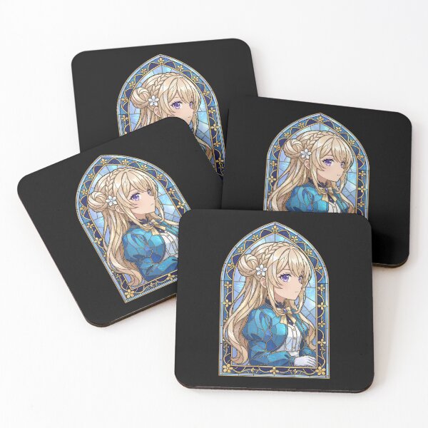 Item preview, Lana Colette Secrets Silent Witch Blue Stained Glass designed and sold by mildaclairmo.