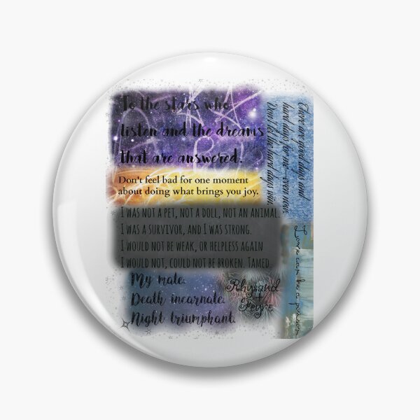 Item preview, ACOTAR QUOTE COLLAGE designed and sold by thatbookgal.