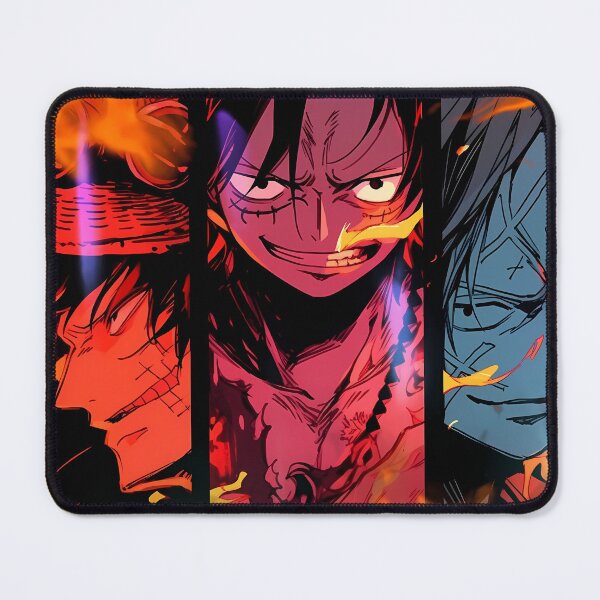 Item preview, Monkey D Luffy One Piece Fiery Trio Pirate Mood designed and sold by BrianRayan.