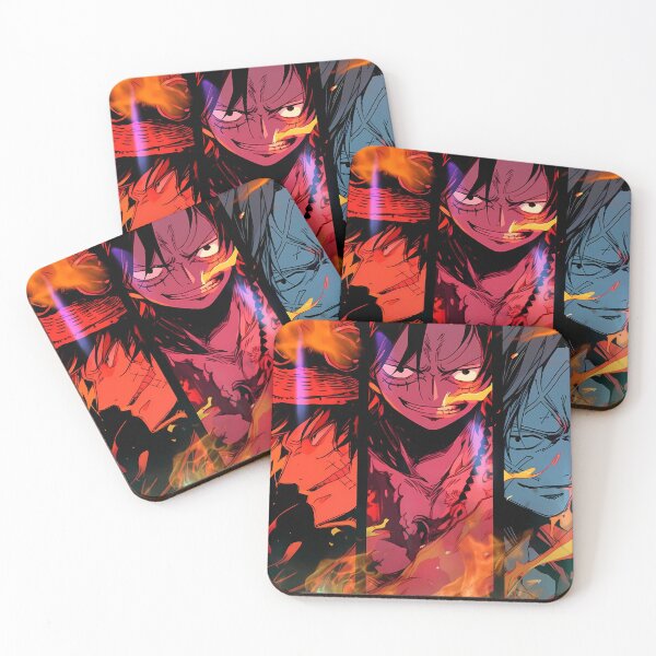 Item preview, Monkey D Luffy One Piece Fiery Trio Pirate Mood designed and sold by BrianRayan.