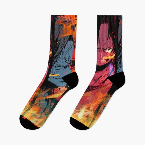 Item preview, Monkey D Luffy One Piece Fiery Trio Pirate Mood designed and sold by BrianRayan.